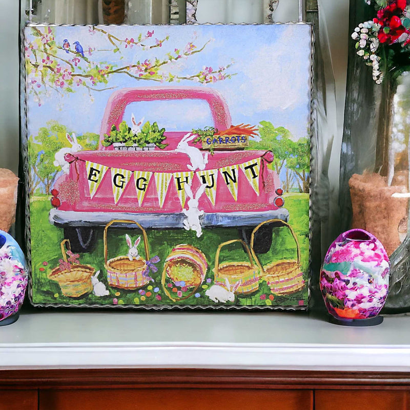 Round Top Collection Egg Hunt Print - - SBKGifts.com