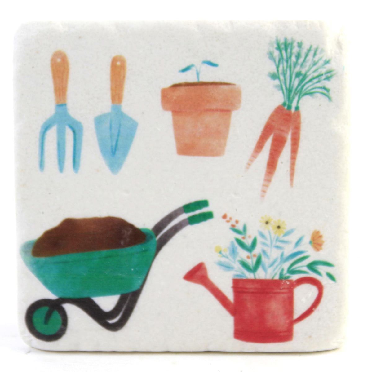 Tabletop Gardening Coaster Set/4 - - SBKGifts.com