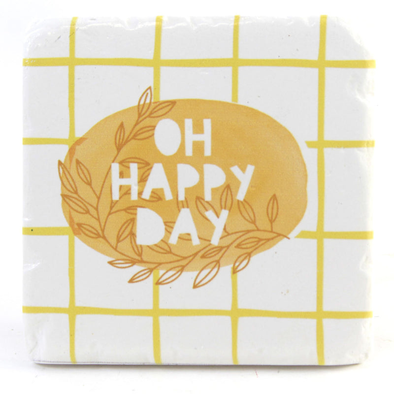 Tabletop Colorful Check Pattern W/Text - - SBKGifts.com