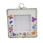 Round Top Collection Springtime Photo Frame Picture Flowers Butterflies S22054 (54685)