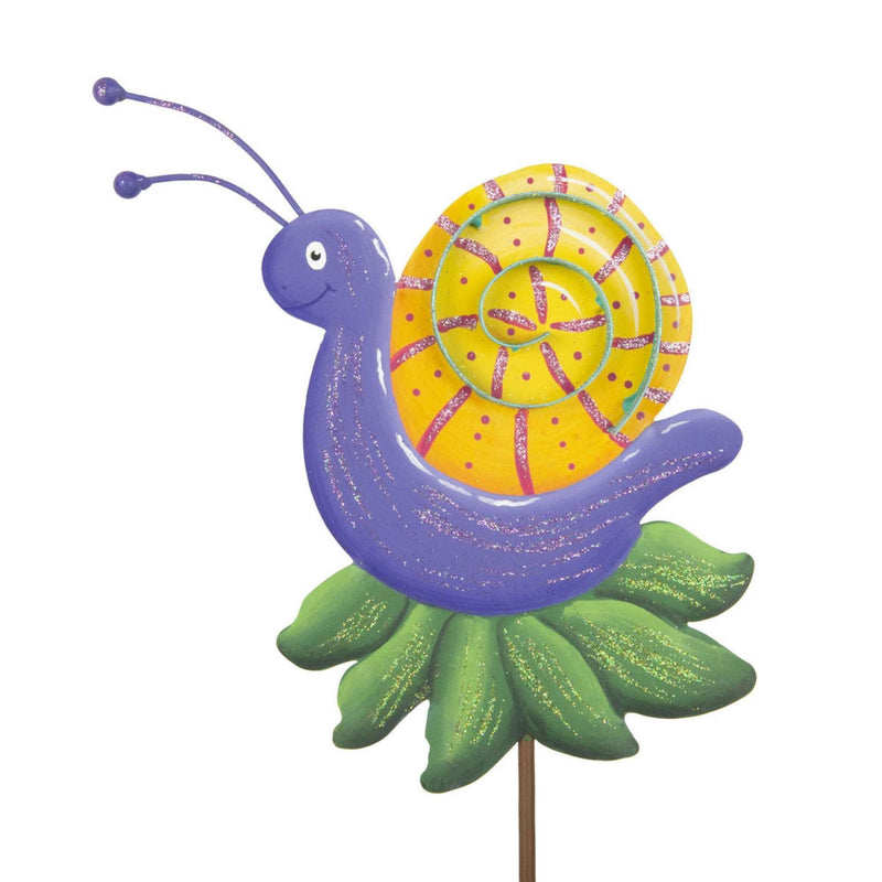 Round Top Collection Snail Stake Metal Yard Decoration S22037 (54691)
