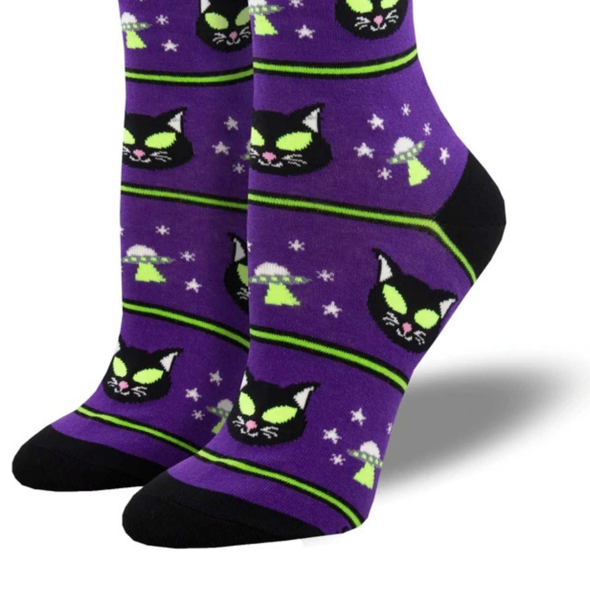 Novelty Socks Catliens - - SBKGifts.com