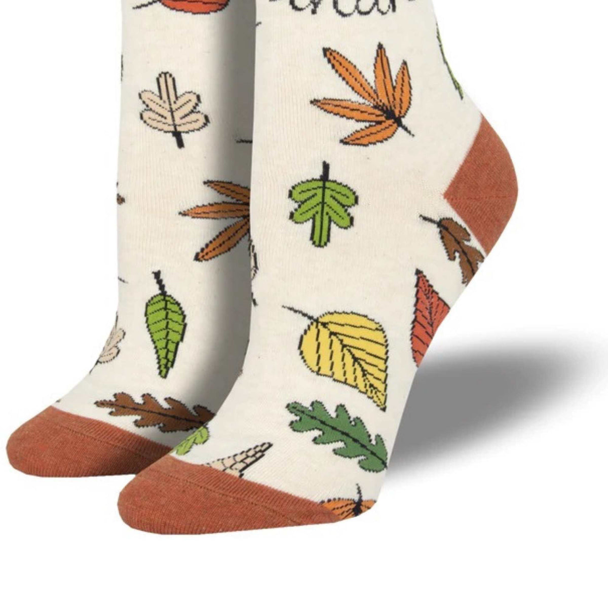 Novelty Socks Ivory Give Thanks - - SBKGifts.com