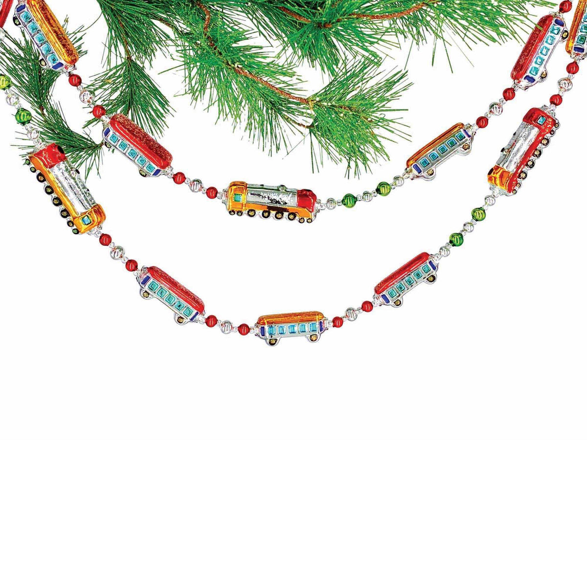 (Fub54842) Fixer Upper Bin Polar Zephyr Garland