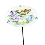 Home & Garden Butterfly Trio Birdbath - - SBKGifts.com