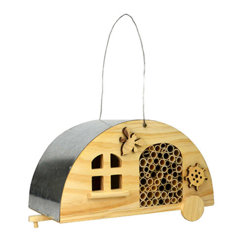 Home & Garden Cozy Camper Insect Home Wood Mason Bees Butterflies Se1008 (54874)