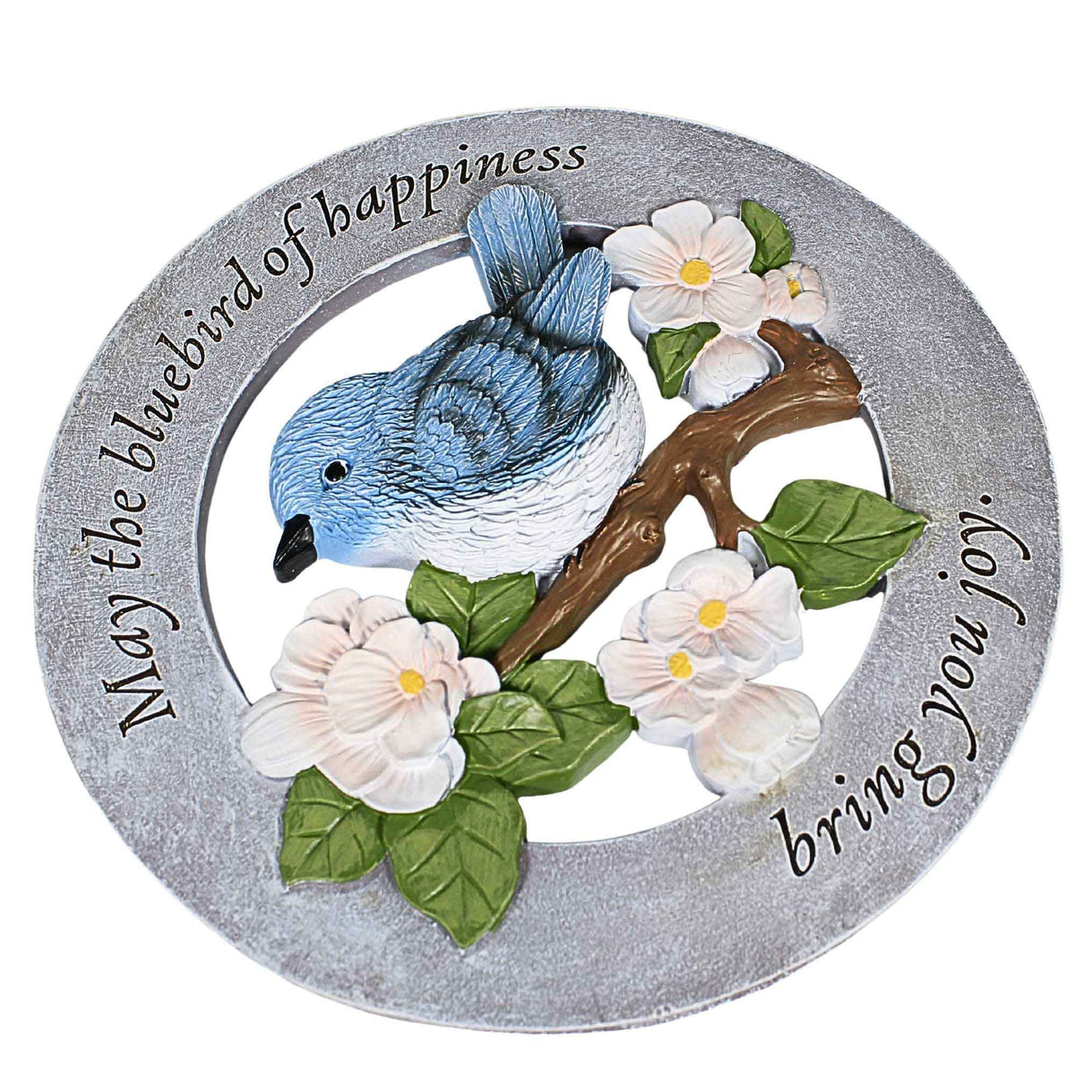 Roman Bluebird Garden Stone - - SBKGifts.com