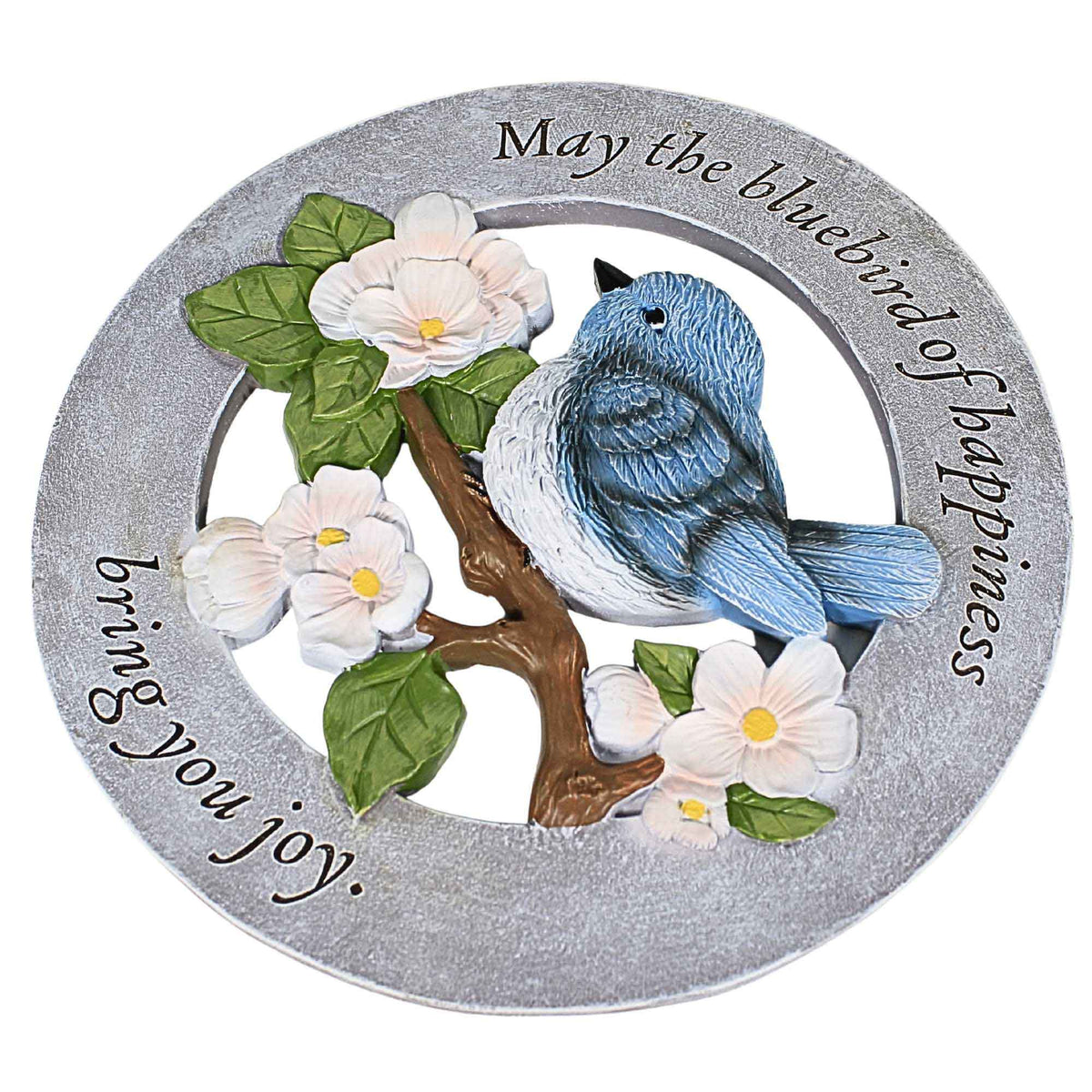 Roman Bluebird Garden Stone - - SBKGifts.com