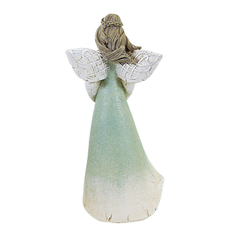 Figurine Irish Angel With Heart - - SBKGifts.com