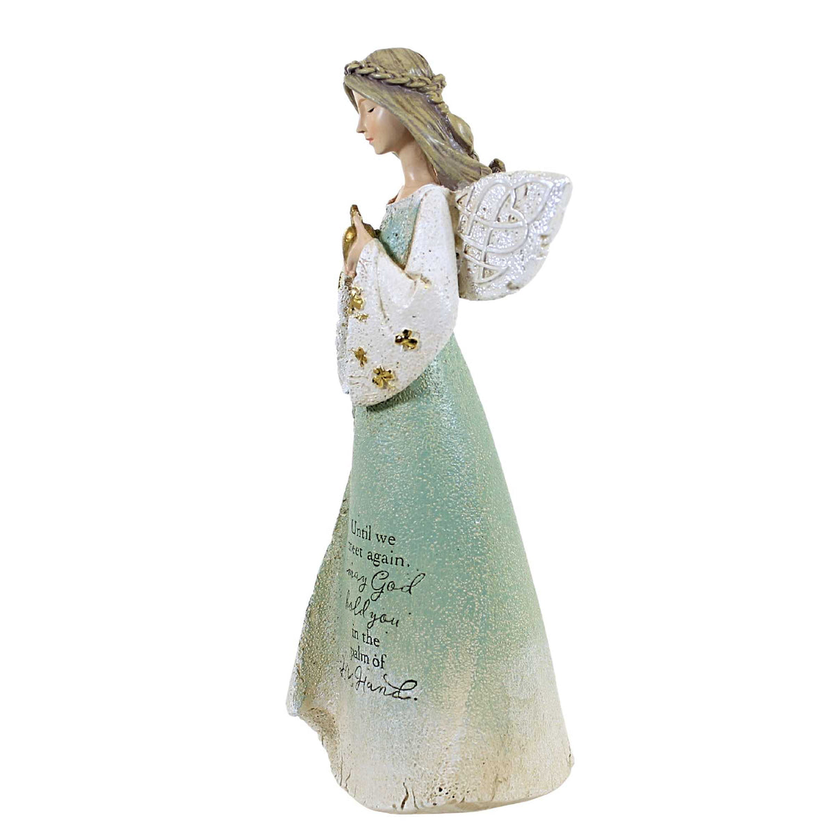 Figurine Irish Angel With Heart - - SBKGifts.com