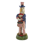 Earl The Eagle - One Figurine 11 Inch, Polyresin - Patriotic Flag Red White Blue 24194 (54974)
