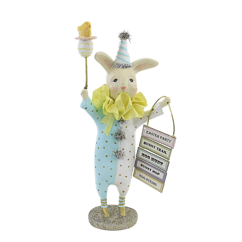 Heather Myers Laudree Polyresin Bunny Rabbit Easter Clown 55506 (55140)