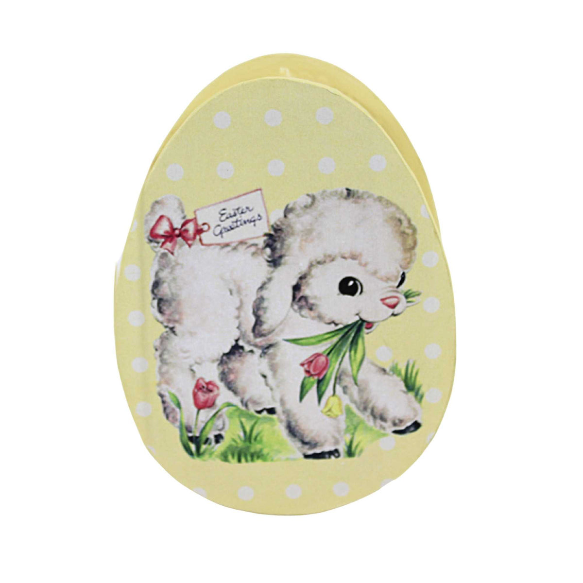 (Sec55145) Seconds Retro Yellow Mini Easter Box
