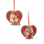 Valentine's Day Valentine Children Dummy Boards Mdf Retro Vintage Rl9789 (55148)