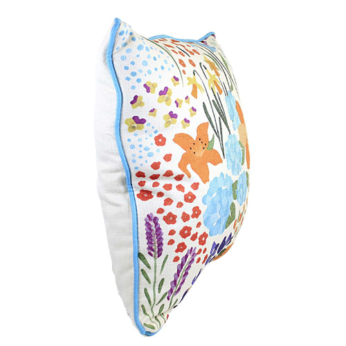 The Little Birdie Charming Floral Pillow - - SBKGifts.com