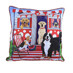Home Decor Dog Caravan Pillow Polyester Camper Vacation C86144215 (55235)
