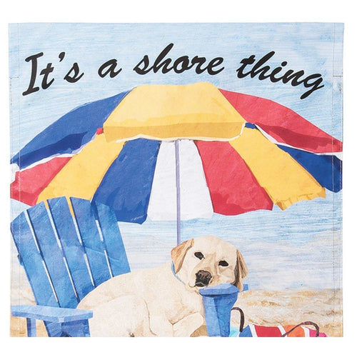 Home & Garden Shore Thing Dog Flag - - SBKGifts.com