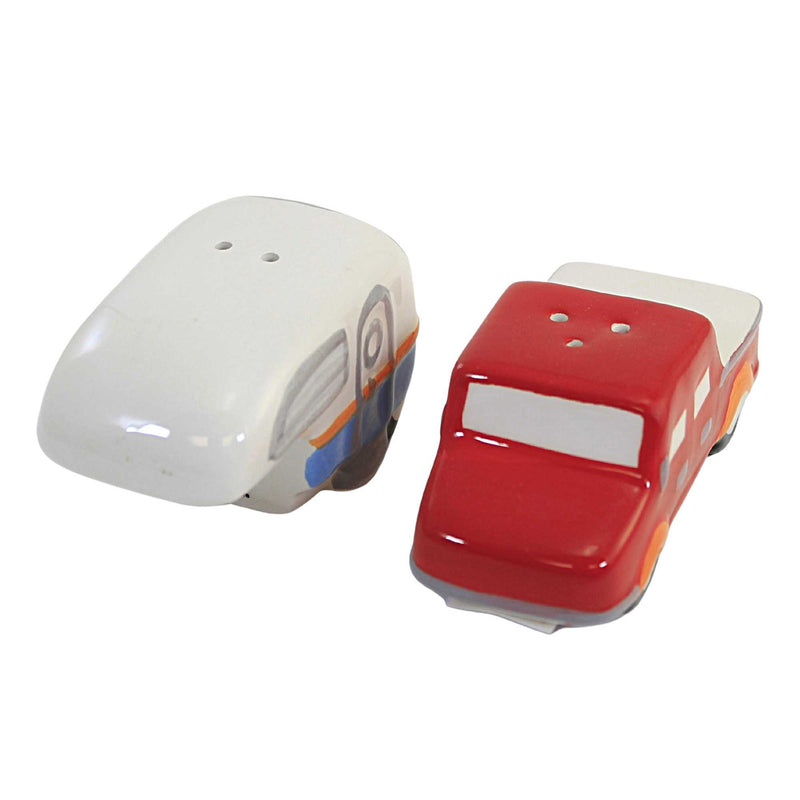 Tabletop Truck With Camper S & P Set - - SBKGifts.com