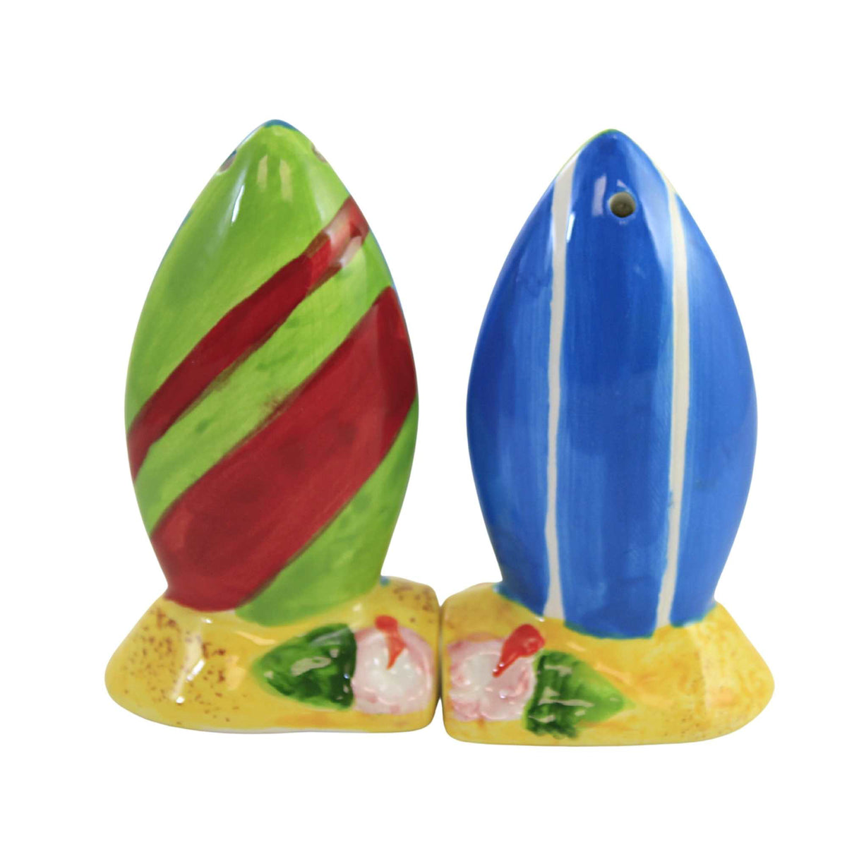 Tabletop Surf Board Salt And Pepper Set - - SBKGifts.com