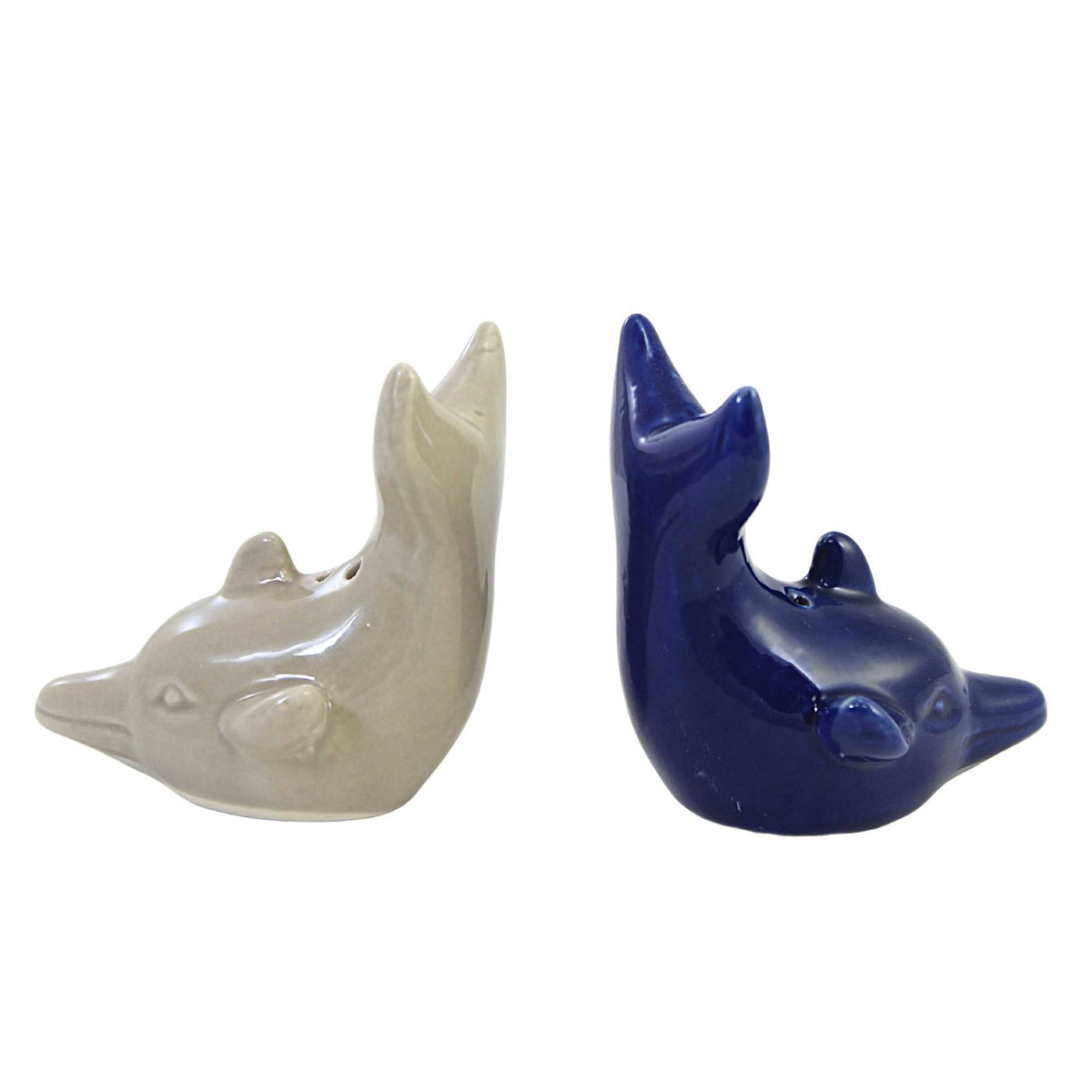 Tabletop Dolphin Salt/ Pepper Shaker Set - - SBKGifts.com