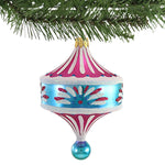 Sbk Gifts Holiday Turquoise Pink Pendant Drop - - SBKGifts.com