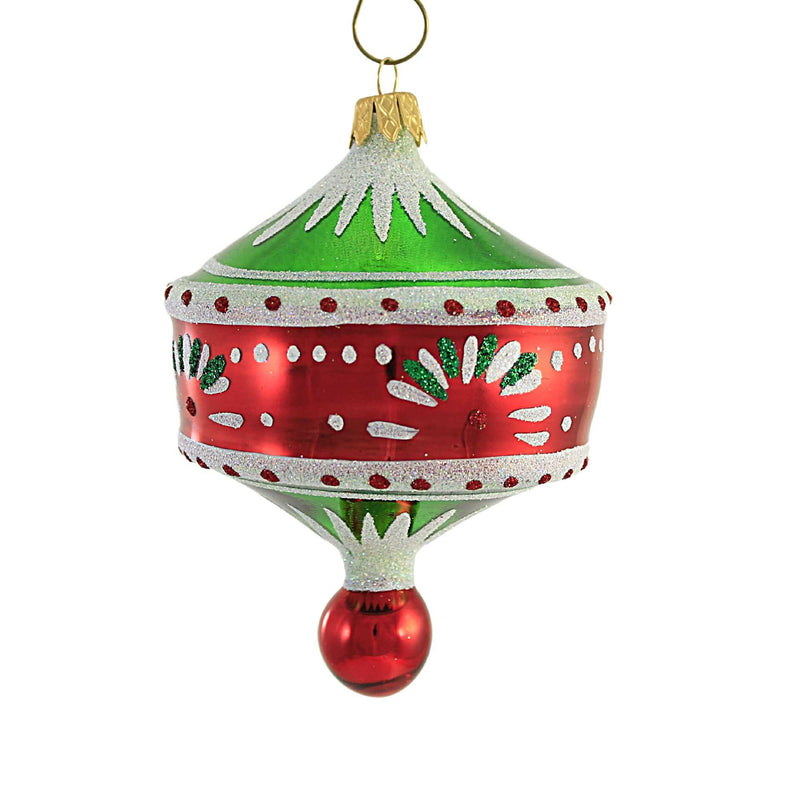 Sbk Gifts Holiday Red And Green Pendant Drop - - SBKGifts.com