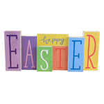 Home Decor Easter/Spring Word Sign Wood Reversible Plaque A5531 (55386)