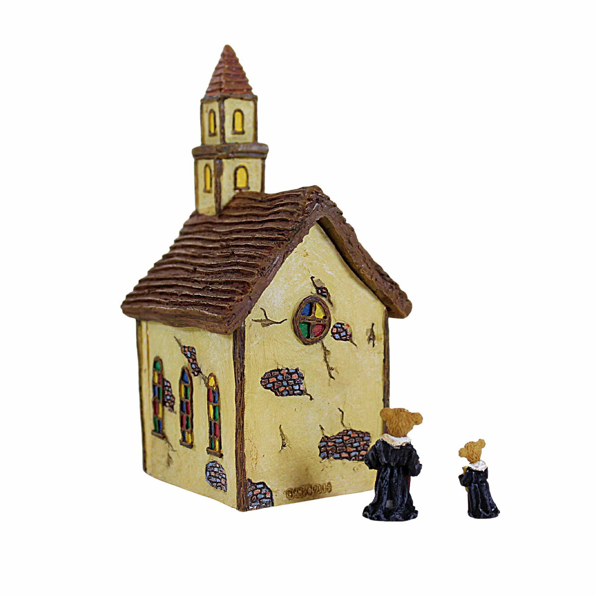Boyds Bears Pastor John's Woodland Church - - SBKGifts.com
