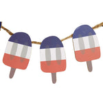 Patriotic Popsicle Garland - - SBKGifts.com