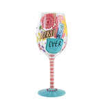 Tabletop Best Mom Ever. Glass Lolita Wine Glass 6010659 (55449)