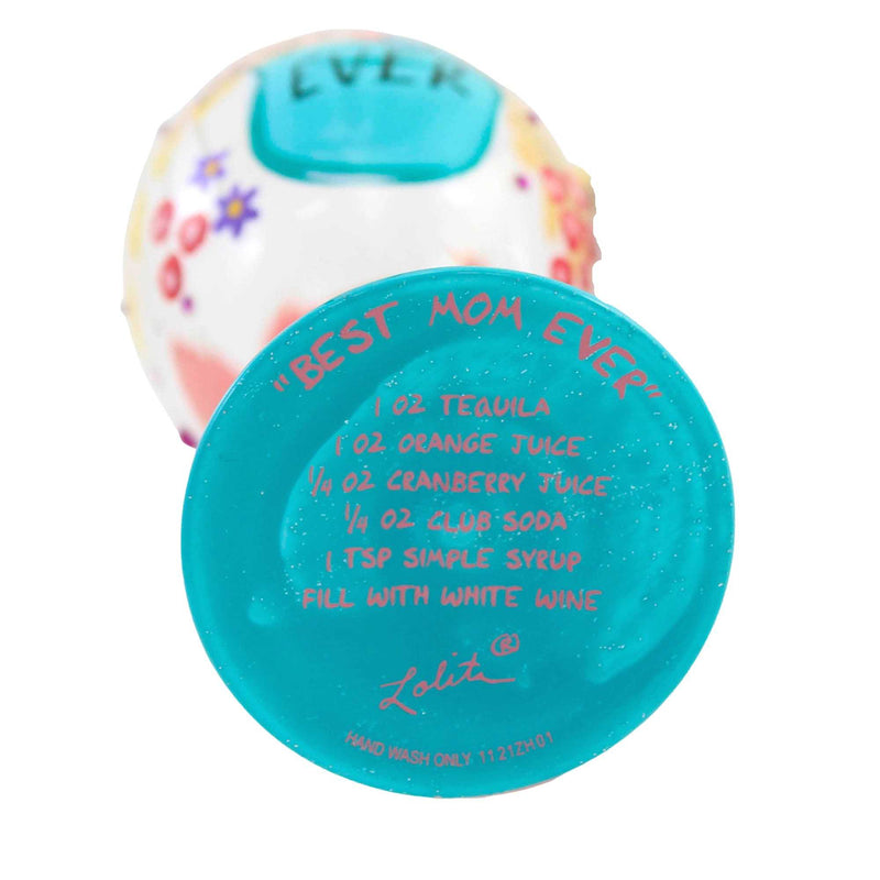 Lolita Glassware Best Mom Ever. - - SBKGifts.com