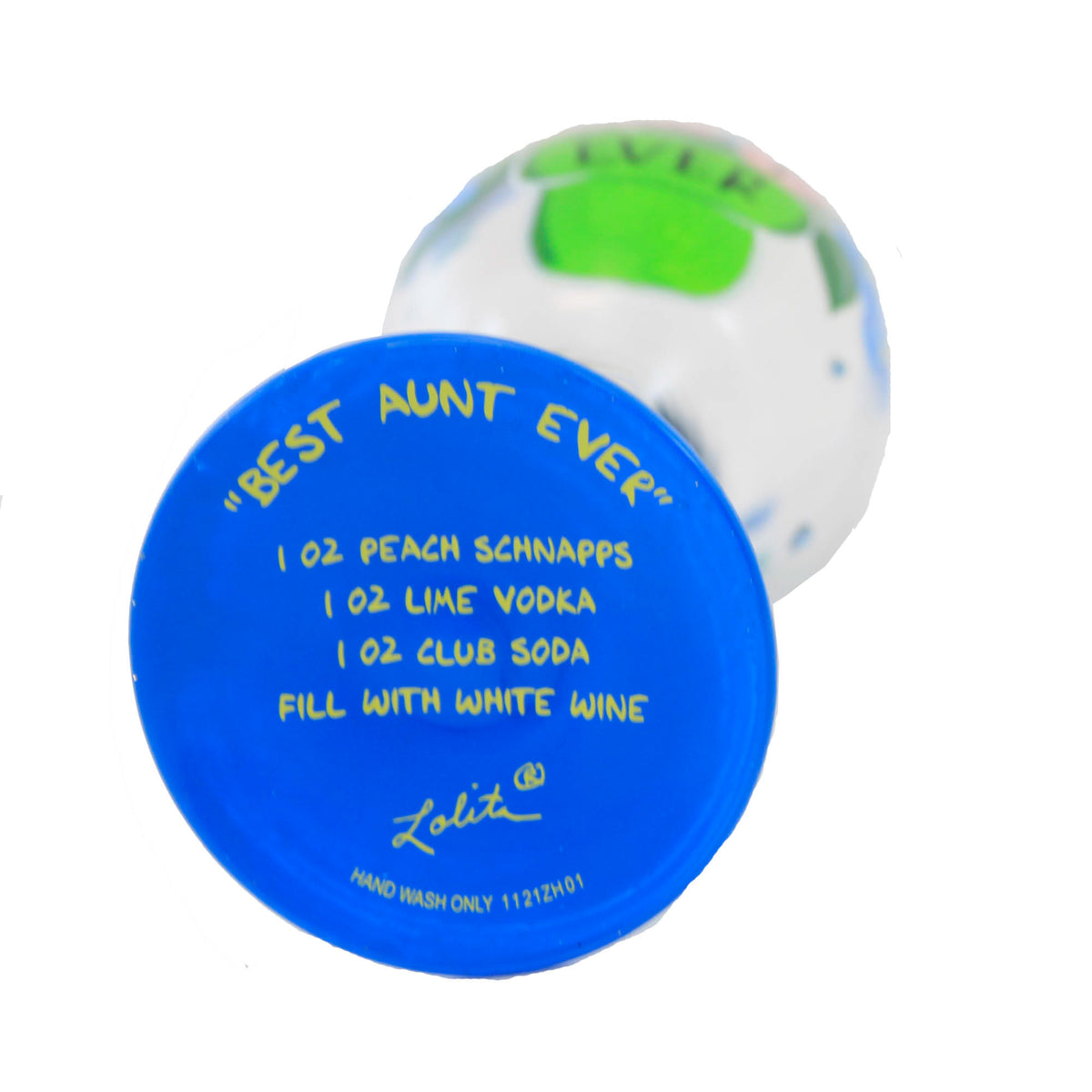 Lolita Glassware Best Aunt Ever - - SBKGifts.com