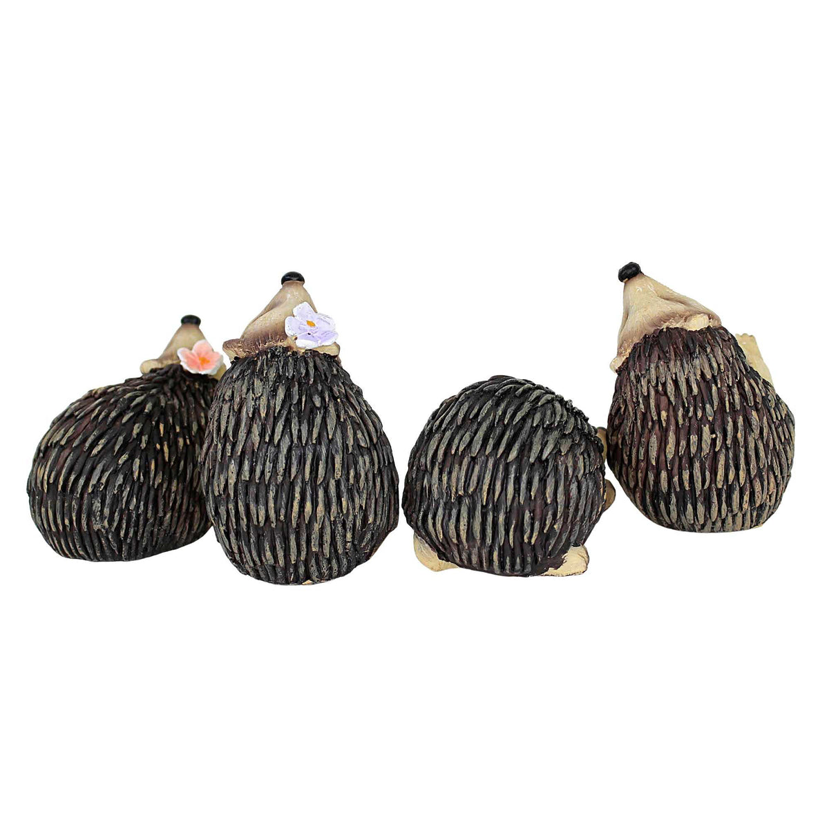 Home Decor Hedgehog With Flower - - SBKGifts.com