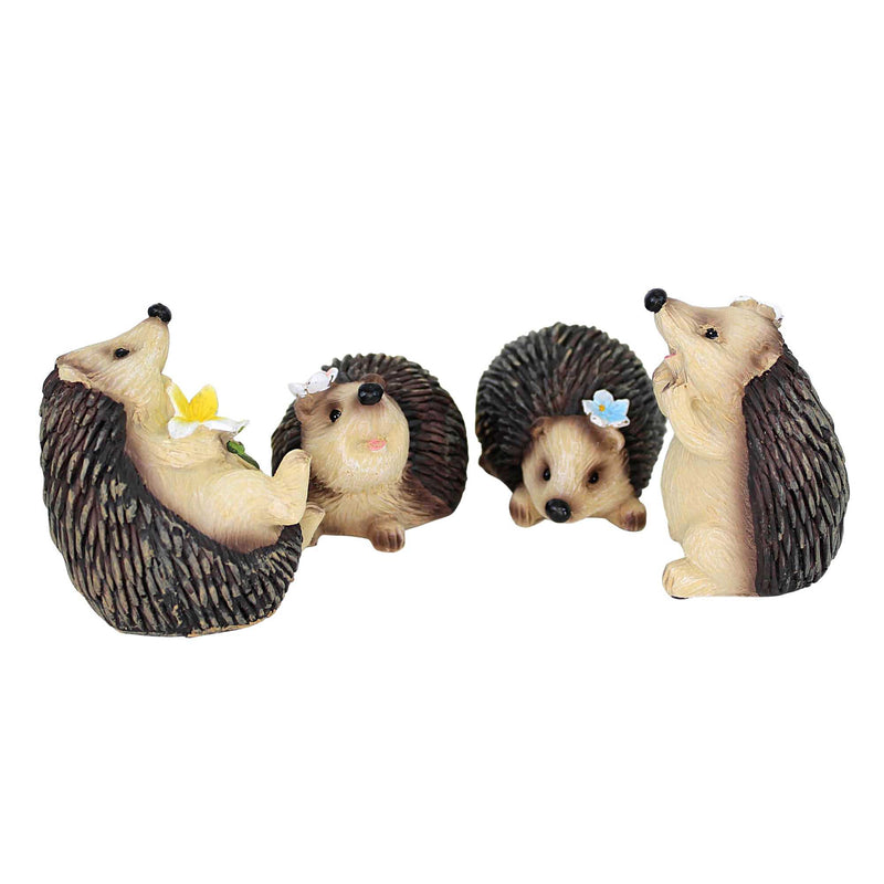 Home Decor Hedgehog With Flower - - SBKGifts.com