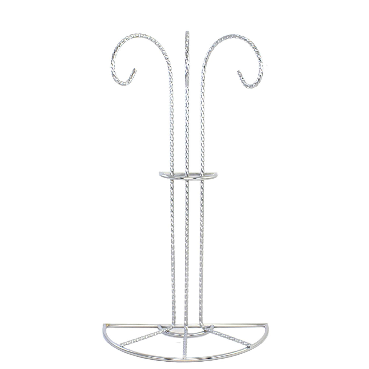 (55491) Silver 3 Ornament Wall Stand