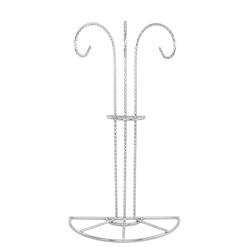 (55491) Silver 3 Ornament Wall Stand