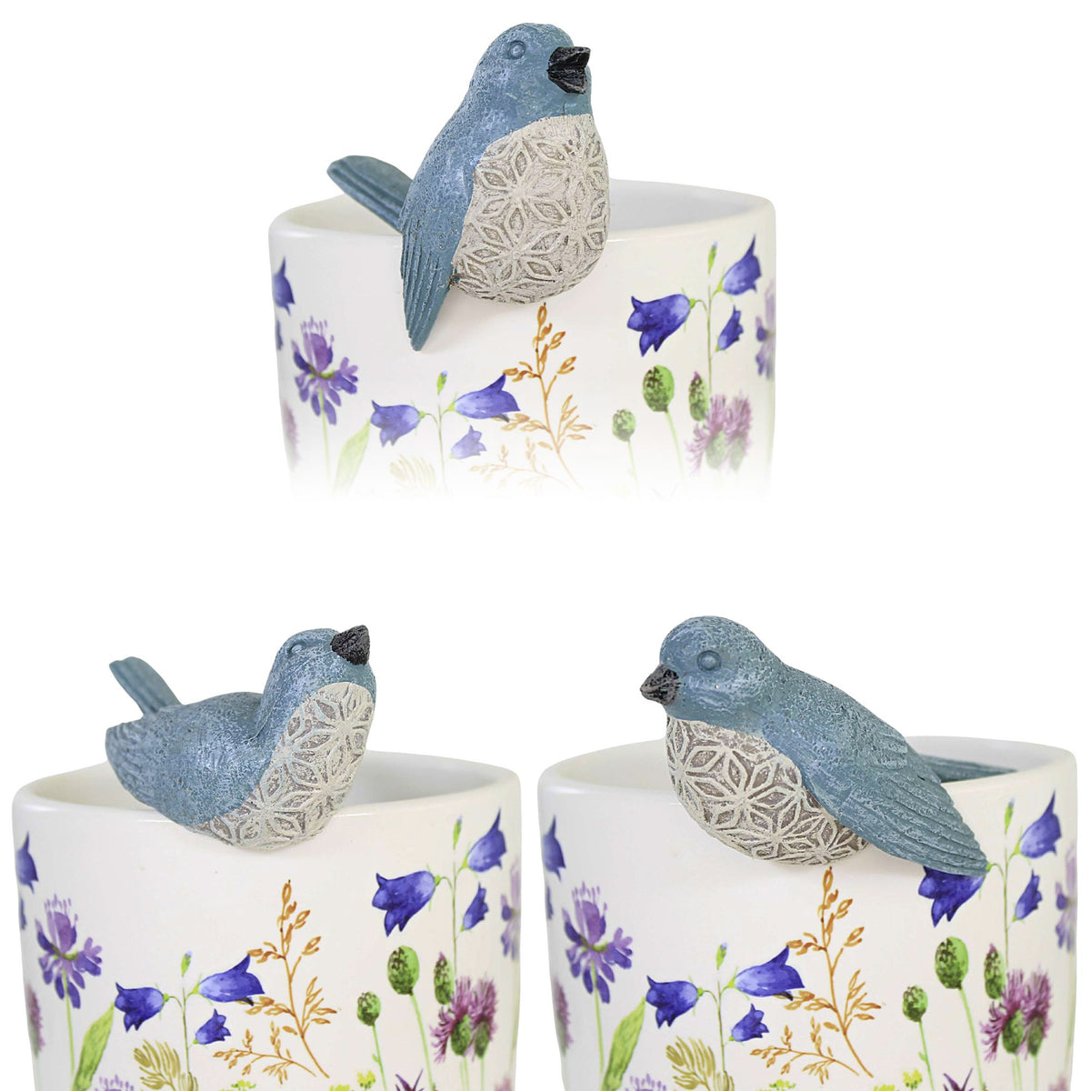 (55508) Bird Pot Sitters