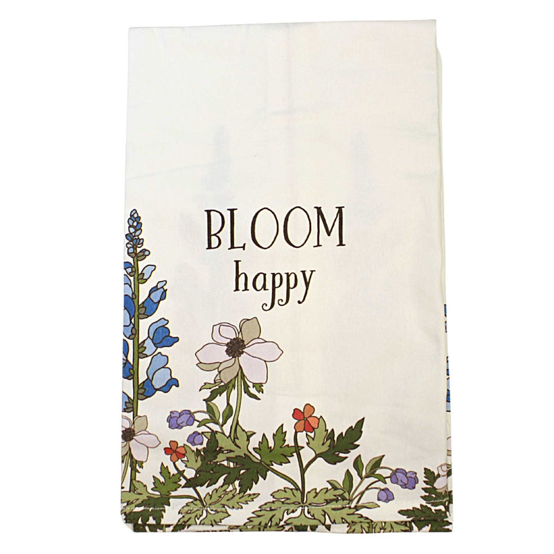 Decorative Towel Bloom Happy Towel - - SBKGifts.com