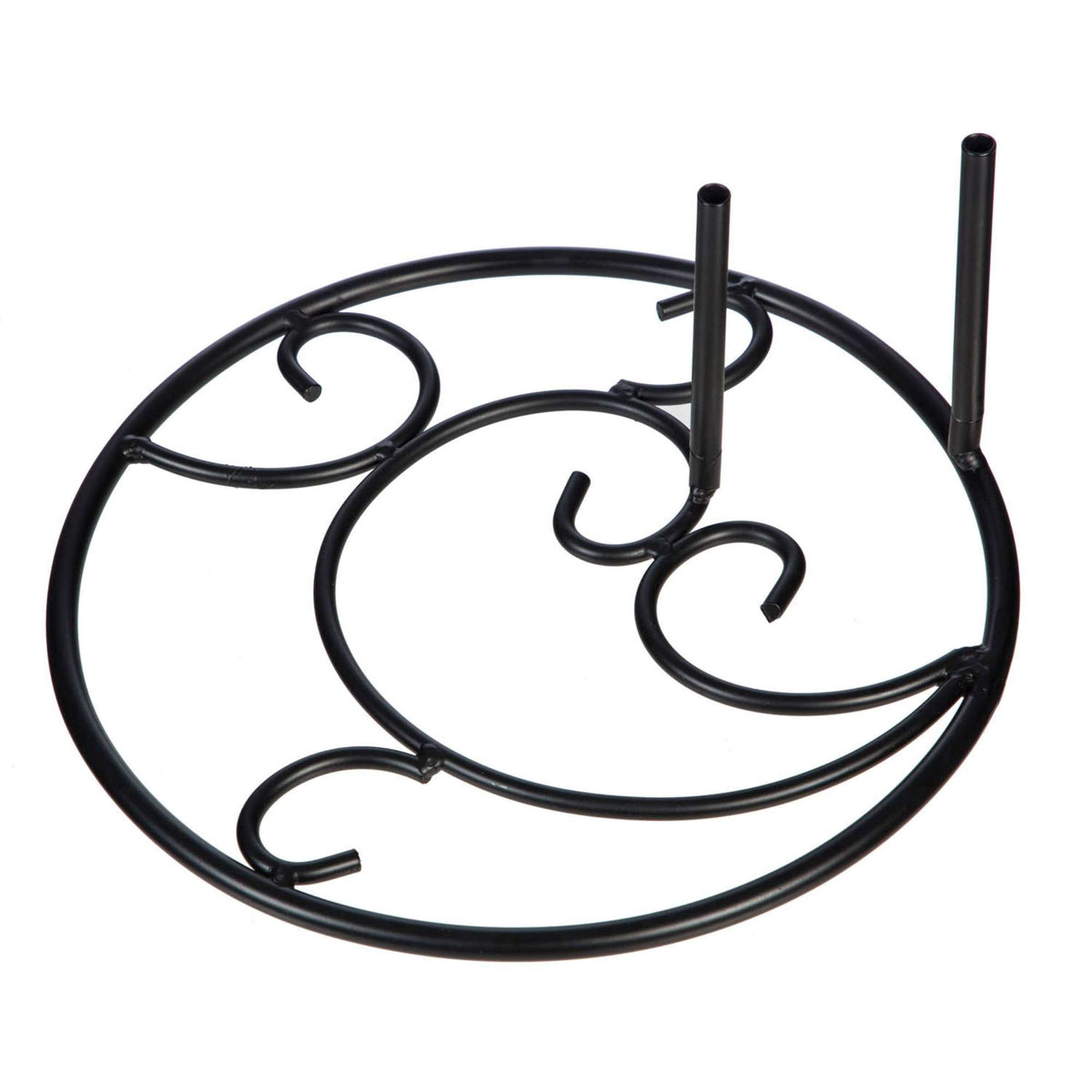 (55536) Swirl  Garden Flag Stand
