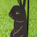 Home & Garden Bunny  Garden Flag Stand - - SBKGifts.com