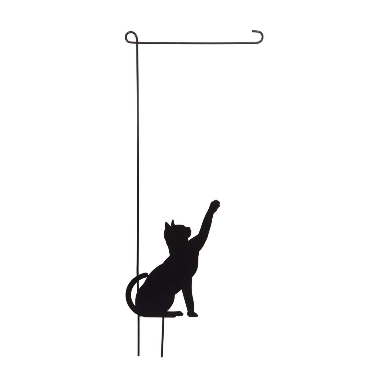 (55550) Cat Garden Flag Stand