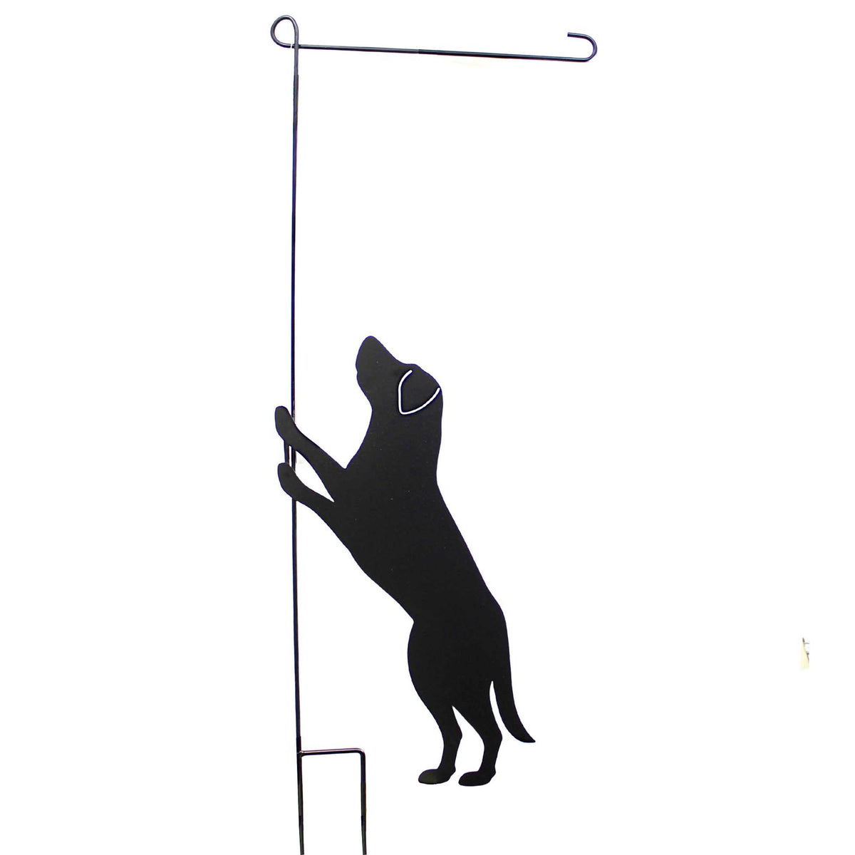 (55551) Dog Garden Flag Stand