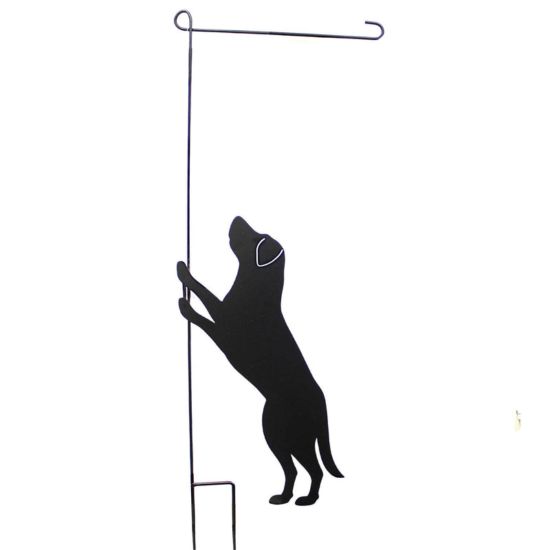 (55551) Dog Garden Flag Stand