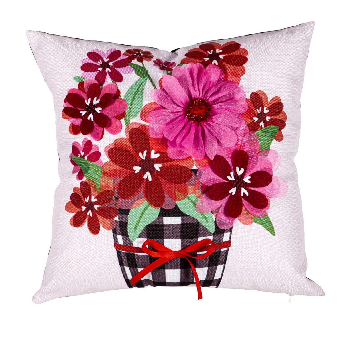 (55558) Buffalo Check Pot Pillow Cover