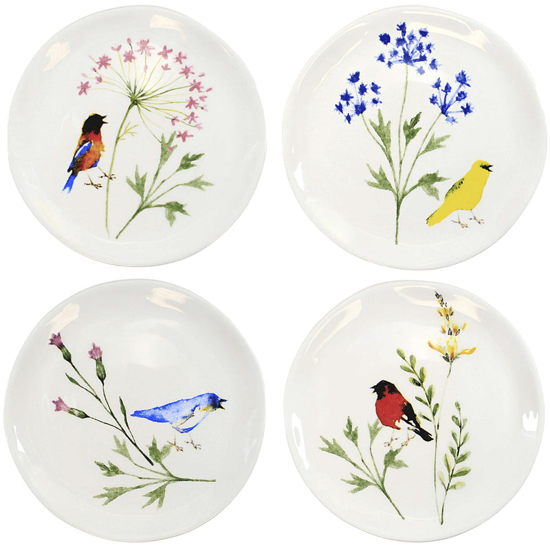 (55607) Bird Dessert Plates