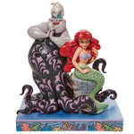 Wicked & Wishful - One Figurine 9 Inch, Resin - Ariel & Ursula 6010094 (55640)