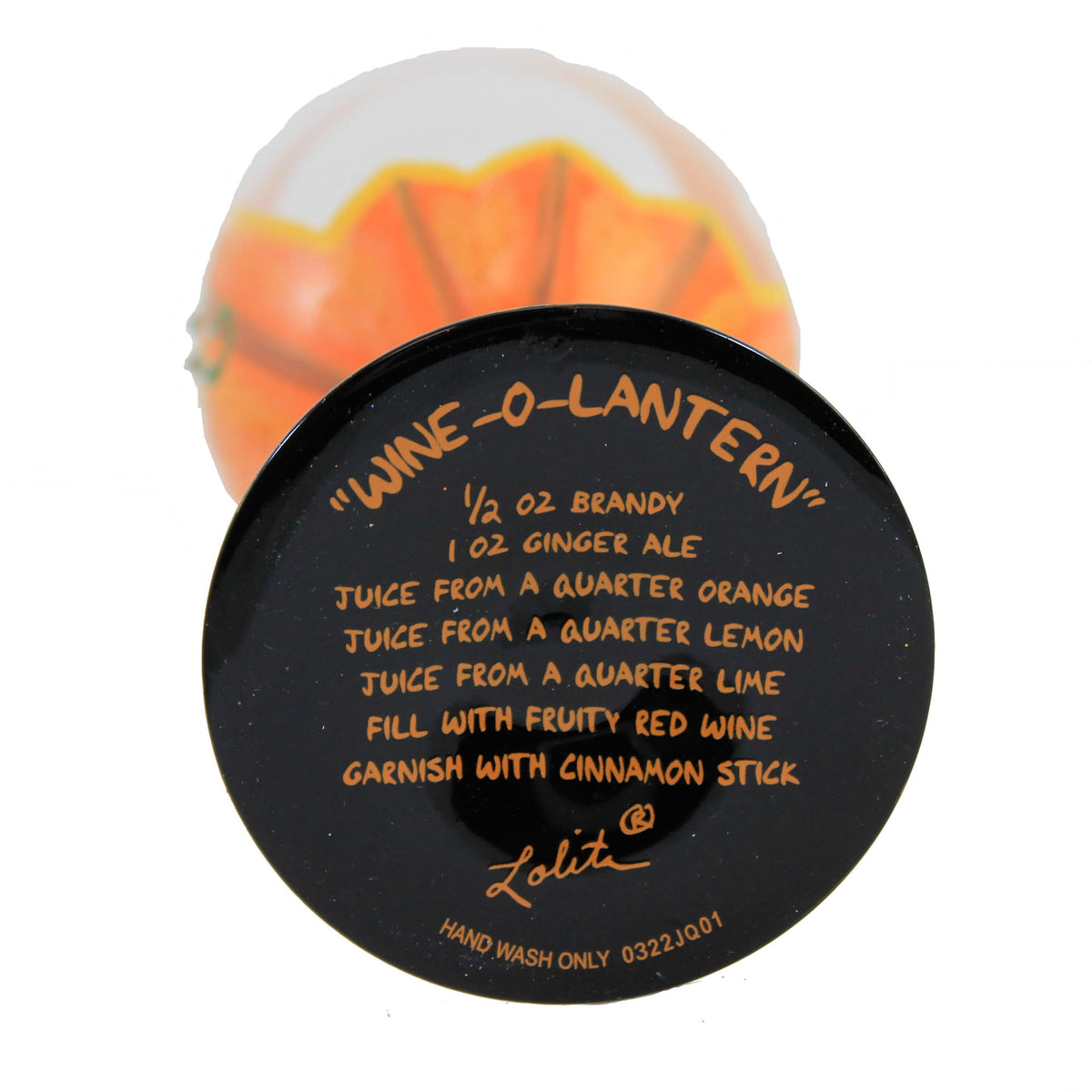 Tabletop Wine-O-Lantern - - SBKGifts.com