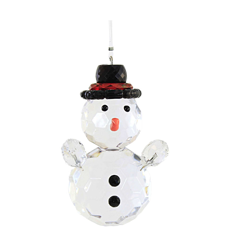 Crystal Expressions Snowman Acrylic Ornament Acrylic Faceted Winter Acryx179 (55654)