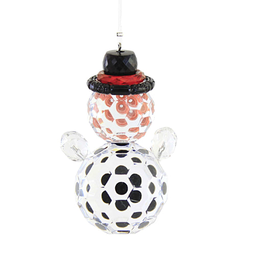 Crystal Expressions Snowman Acrylic Ornament - - SBKGifts.com