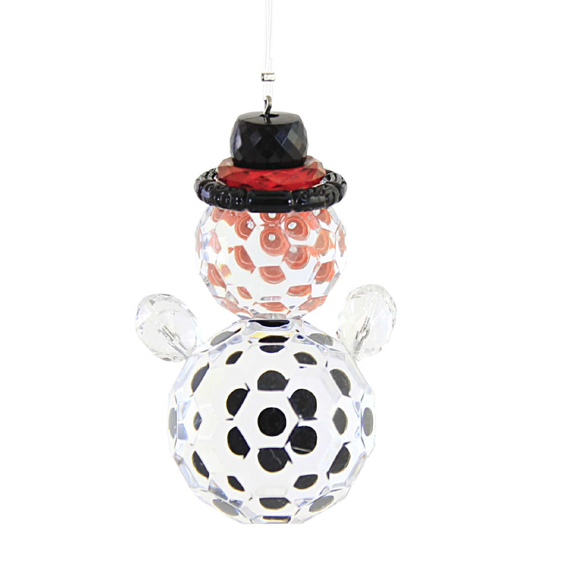 Crystal Expressions Snowman Acrylic Ornament - - SBKGifts.com